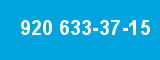 920 633-37-15 920 633-37-15